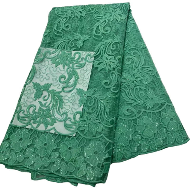 African Tulle Lace Fabric 2022 High Quality Lace French Nigerian Embroidered Tulle Lace Fabrics With Sequins Sewing
African Tulle Lace Fabric 2022 High Quality Lace French Nigerian Embroidered Tulle Lace Fabrics With Sequins Sewing