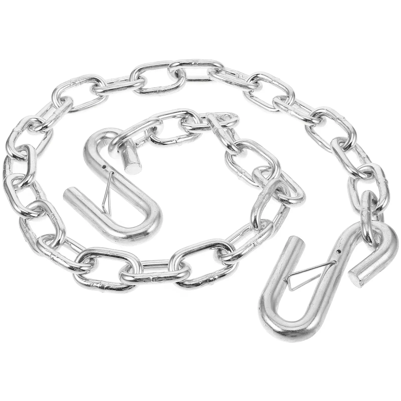 Car Spring Boat Safety Chain Chains for Trailer Safety Cables Rv Trailer Boat Heavy Duty Towing Stainless Steel Material
Car Spring Boat Safety Chain Chains for Trailer Safety Cables Rv Trailer Boat Heavy Duty Towing Stainless Steel Material