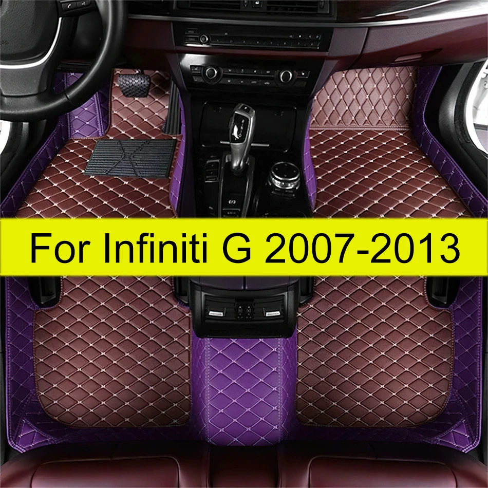 Автомобильные коврики для серии Infiniti G седан 2007, 2008, 2009, 2010, 2011, 2012, 2013, изготовленные на заказ автомобильные подушечки для ног, автомобильные
Автомобильные коврики для серии Infiniti G седан 2007, 2008, 2009, 2010, 2011, 2012, 2013, изготовленные на заказ автомобильные подушечки для ног, автомобильные