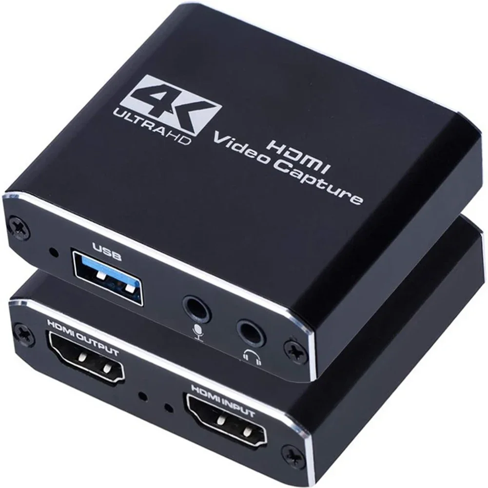 4K HDMI-совместимая карта видеозахвата USB 3.0 1080P 60 Гц HD прямая трансляция Grabber рекордер HdTV камера записывающая коробка
4K HDMI-совместимая карта видеозахвата USB 3.0 1080P 60 Гц HD прямая трансляция Grabber рекордер HdTV камера записывающая коробка