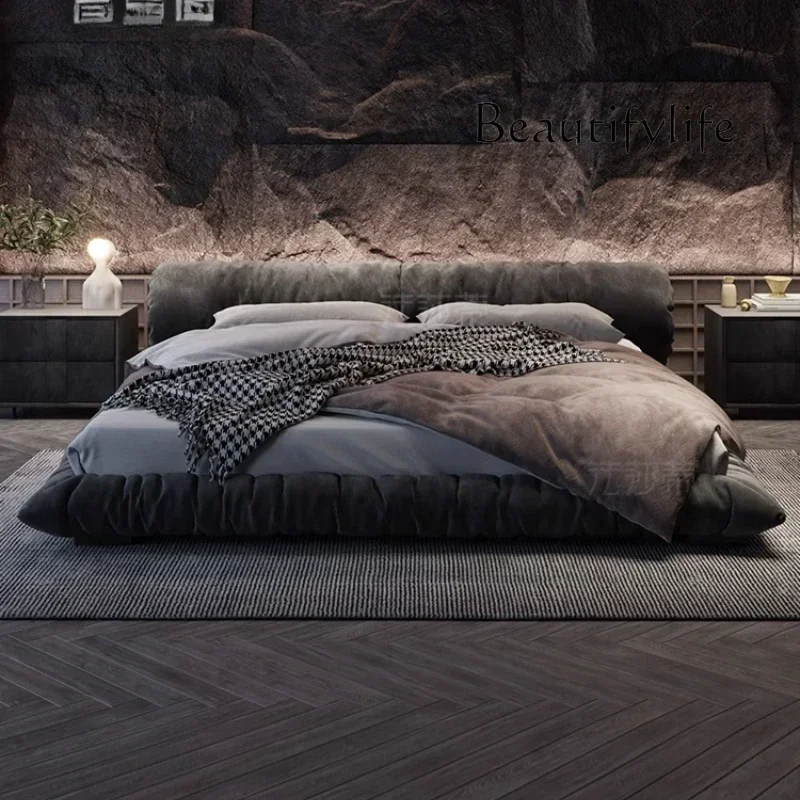 Backrest Duvet Double Bed Waterproof Luxury Gray Big Wooden King Size Beds Bedroom Adults Floor Cama De Casal Home Furniture
Backrest Duvet Double Bed Waterproof Luxury Gray Big Wooden King Size Beds Bedroom Adults Floor Cama De Casal Home Furniture
