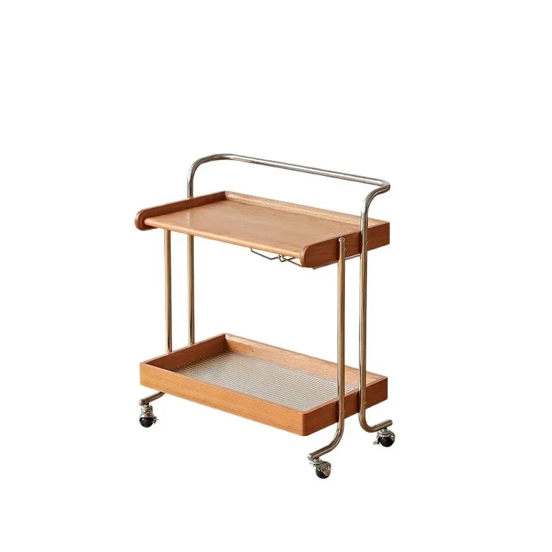 Nordic cherry wood solid wood edge table living room coffee table sofa mobile trolley log stainless steel rack
Nordic cherry wood solid wood edge table living room coffee table sofa mobile trolley log stainless steel rack