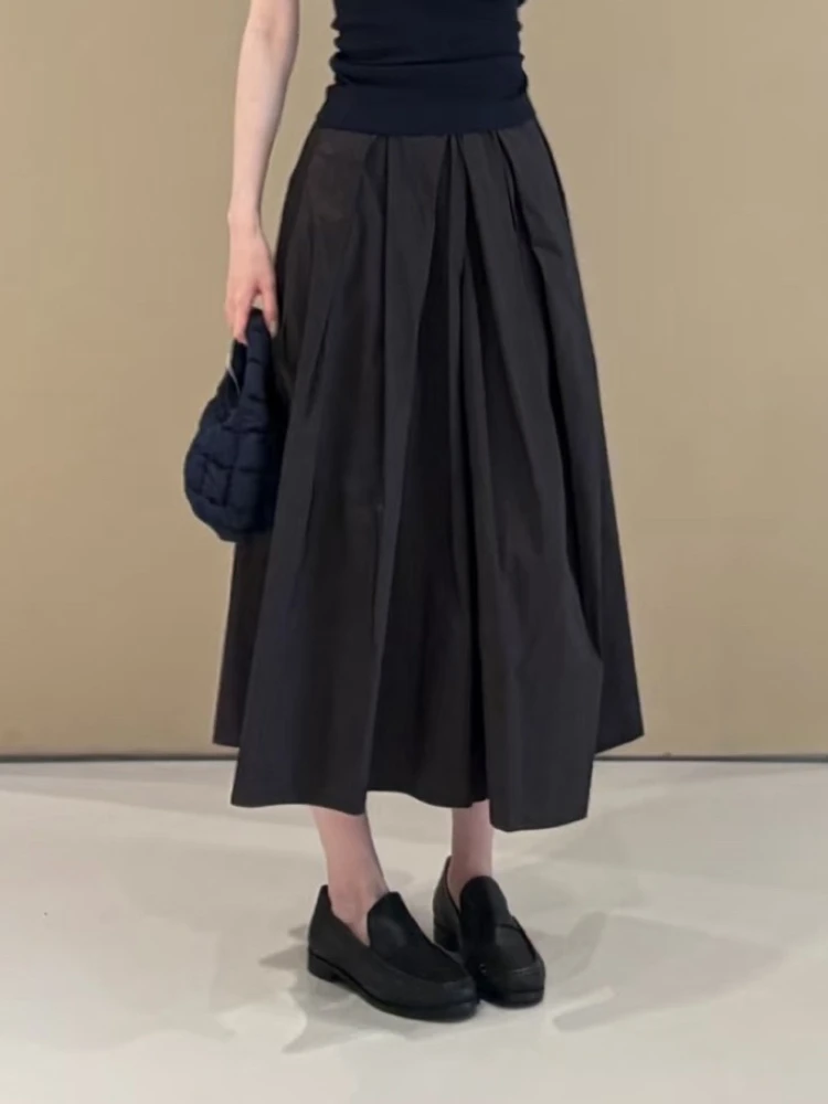 Pleated Wide-Leg Culottes Skirt for Women Summer Solid Color Casual Flowy Midi Pants Relaxed Fit Wide-Leg Skirt Trousers
Pleated Wide-Leg Culottes Skirt for Women Summer Solid Color Casual Flowy Midi Pants Relaxed Fit Wide-Leg Skirt Trousers