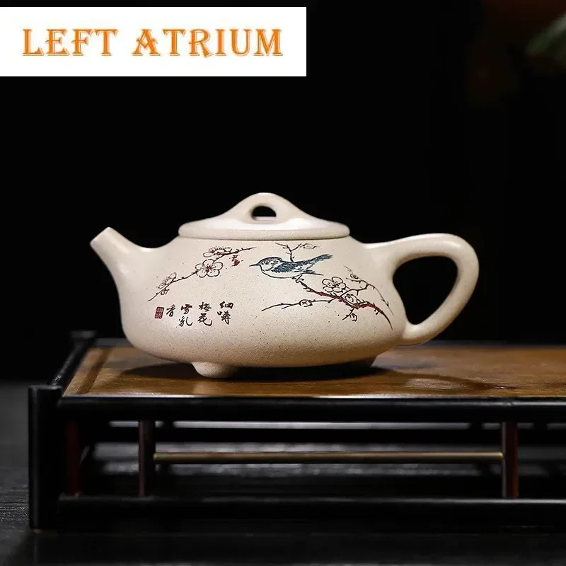 Authentic Yixing Handmade Tea Pot Purple Clay Stone Scoop Teapot Raw Ore Beauty Kettle Chinese Tea Ceremony Gift Drinkware 230ml
Authentic Yixing Handmade Tea Pot Purple Clay Stone Scoop Teapot Raw Ore Beauty Kettle Chinese Tea Ceremony Gift Drinkware 230ml