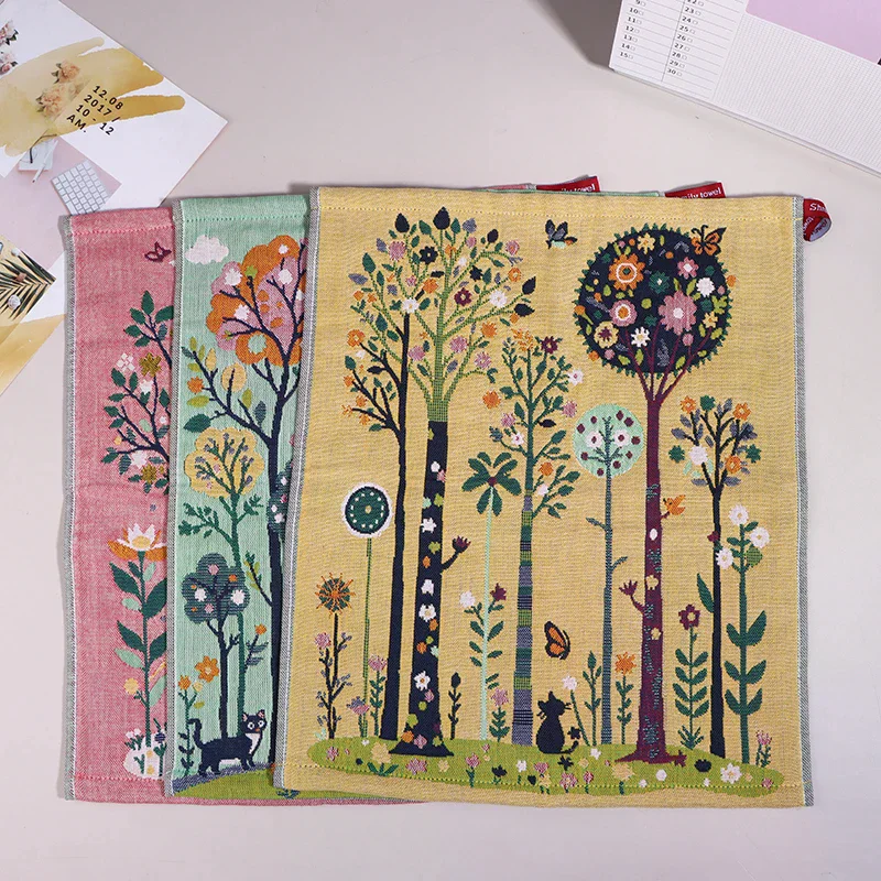 1Pc Four-Layer Cotton Yarn Square Towels Forest-Themed Multi-Purpose Geometric-Patterned Towels Kids Useful Square Face Towel
1Pc Four-Layer Cotton Yarn Square Towels Forest-Themed Multi-Purpose Geometric-Patterned Towels Kids Useful Square Face Towel
