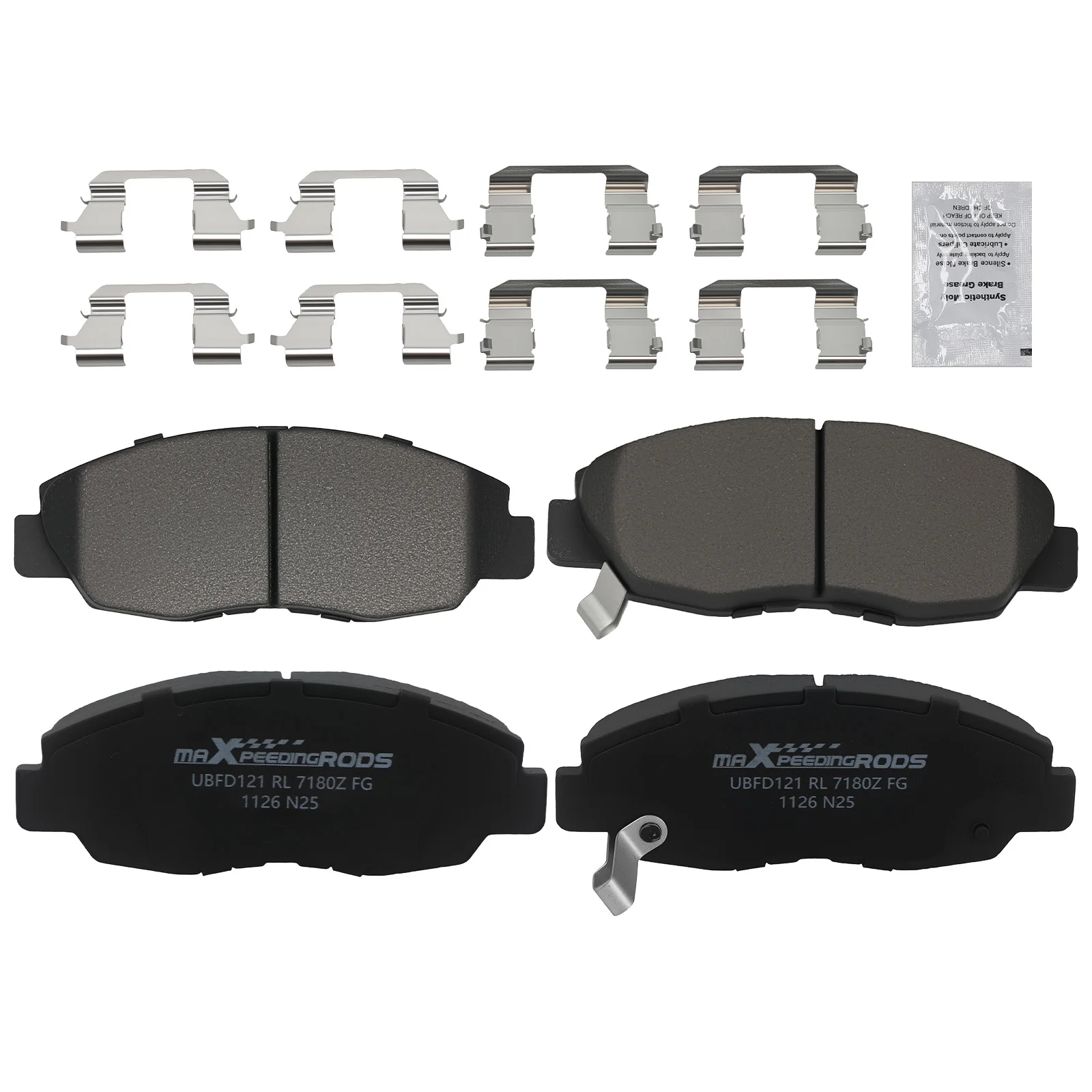 Front Left&Right Brake Pads Set for Honda Insight 2010-2014 Accord 1998-2002
Front Left&Right Brake Pads Set for Honda Insight 2010-2014 Accord 1998-2002