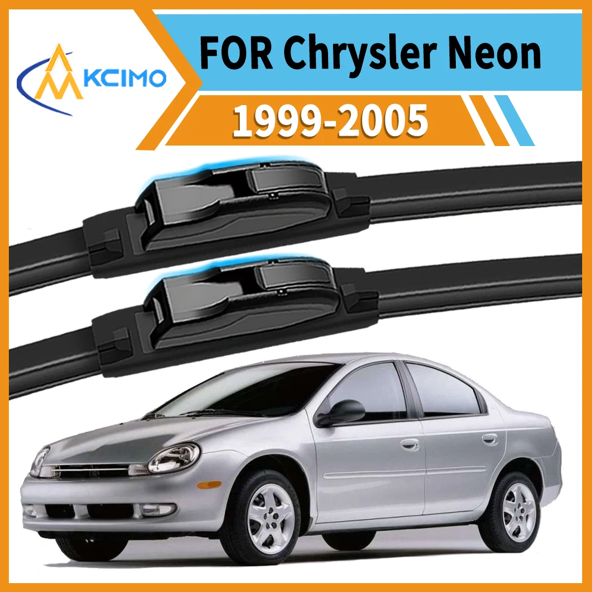 Premium 2-Pack Wiper Blades For Chrysler Neon 1999-2005 All-Weather Reliability Reduced Streaking Enhanced Driver Visibility
Premium 2-Pack Wiper Blades For Chrysler Neon 1999-2005 All-Weather Reliability Reduced Streaking Enhanced Driver Visibility