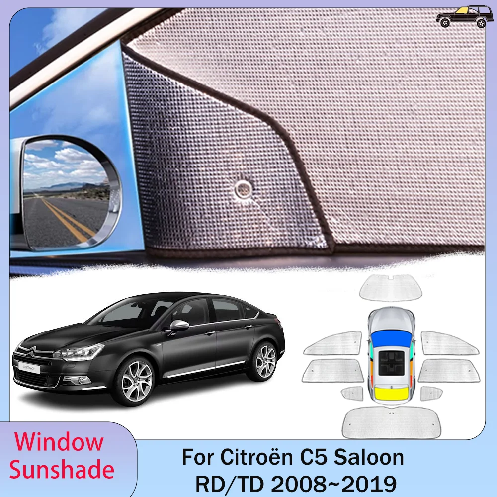 Car Sunshade For Citroën C5 Saloon RD/TD 2008~2019 2009 Side Window Skylight Windshield Sun Shade Protector Parasol Accessories
Car Sunshade For Citroën C5 Saloon RD/TD 2008~2019 2009 Side Window Skylight Windshield Sun Shade Protector Parasol Accessories