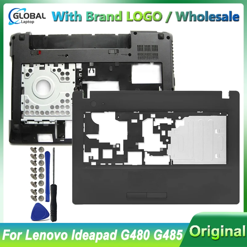 New Laptop Case for Lenovo Ideapad G480 G485 Palmrest Upper Cover Bottom Case Lower Housing Notebook Top Case Repacement Black
New Laptop Case for Lenovo Ideapad G480 G485 Palmrest Upper Cover Bottom Case Lower Housing Notebook Top Case Repacement Black