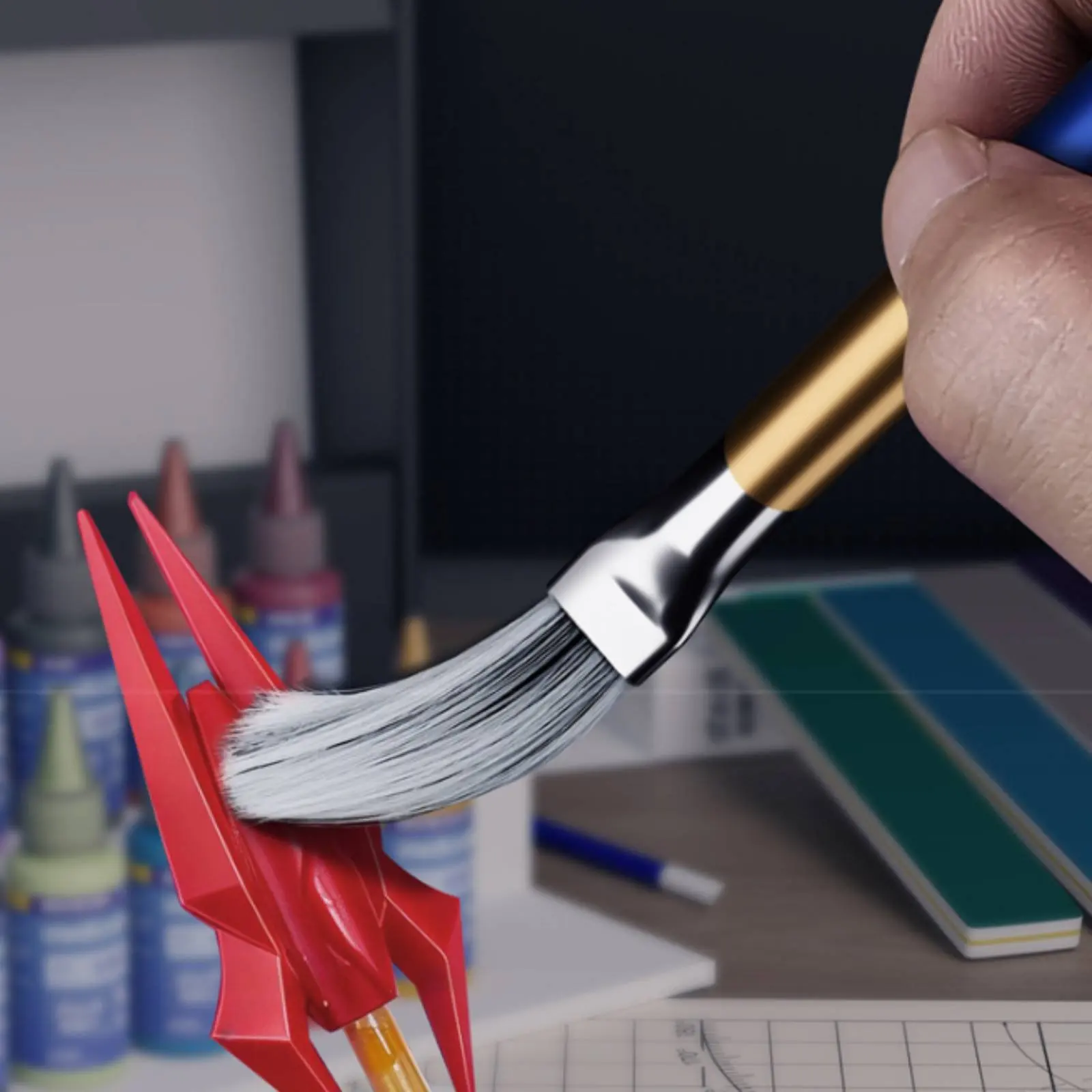 Anti-Static Brush Paint Safe Model Dust Brush for Gundam Fans
Anti-Static Brush Paint Safe Model Dust Brush for Gundam Fans