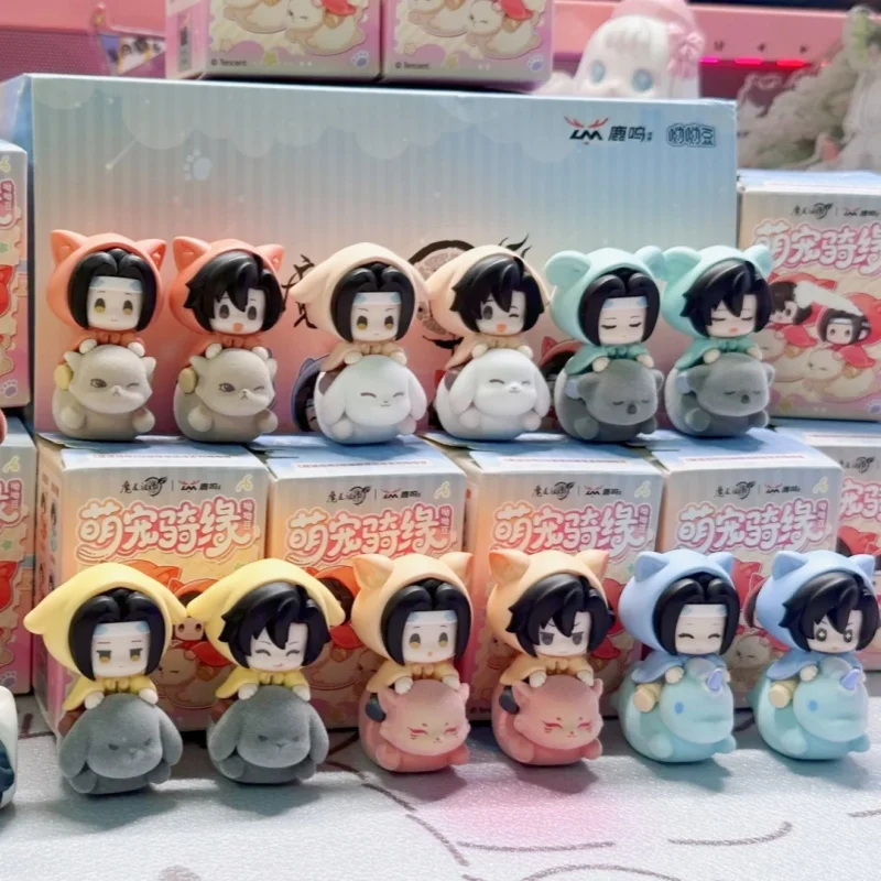 Mo Dao Zu Shi Cute Pet Ride Affinity Series Blind Box Anime Figure Wei Wuxian Lan Zhan Mini Doll Mystery Box Kid Create Gifts
Mo Dao Zu Shi Cute Pet Ride Affinity Series Blind Box Anime Figure Wei Wuxian Lan Zhan Mini Doll Mystery Box Kid Create Gifts