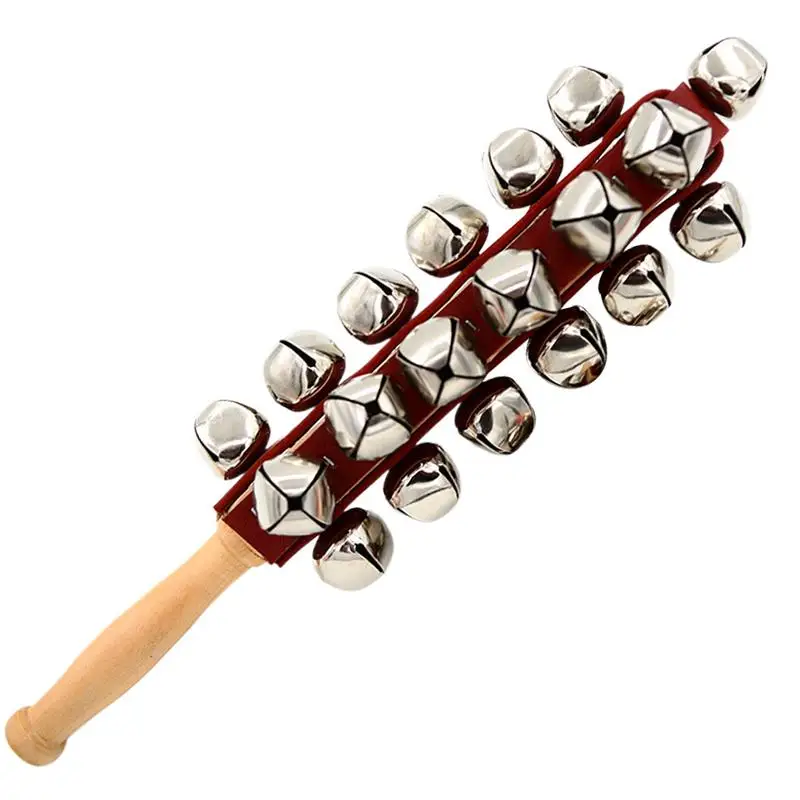 Sleigh Bells Wooden Jingle Hand Bells Home School Music Learning Supplies Percussion Rattles Children's Early Education Teaching
Sleigh Bells Wooden Jingle Hand Bells Home School Music Learning Supplies Percussion Rattles Children's Early Education Teaching