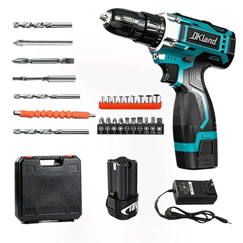 28in1Cordless Drill Set18V High Torque Enhanced Edition Charging Handdrill Dual Speed Lithium Drill Home Multi functional Impact
28in1Cordless Drill Set18V High Torque Enhanced Edition Charging Handdrill Dual Speed Lithium Drill Home Multi functional Impact