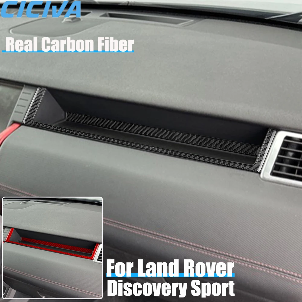 Carbon Fiber Car Accessories Passenger Dashboard Strip Trim Cover Soft Sticker For Land Rover Discovery Sport L550 2015-2019
Carbon Fiber Car Accessories Passenger Dashboard Strip Trim Cover Soft Sticker For Land Rover Discovery Sport L550 2015-2019