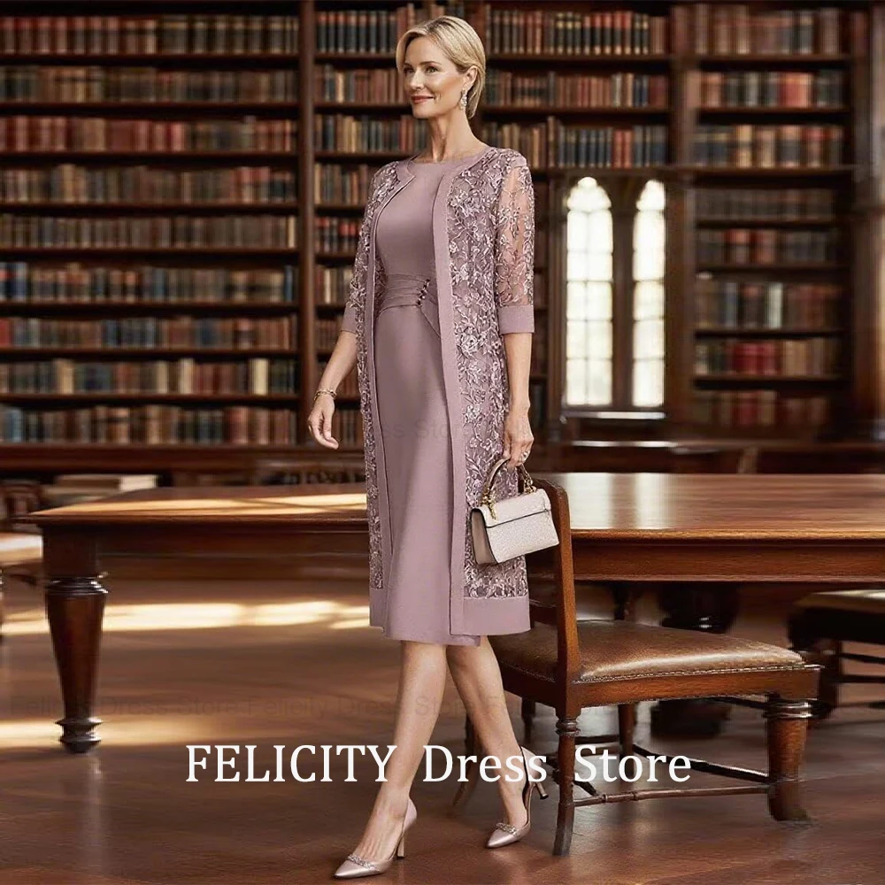 Элегантное платье FELICITY из 2-х частей для матери невесты с жакетом, кружевное, приталенное, для гостей на свадьбу, вечерние наряды для вечеринок
Элегантное платье FELICITY из 2-х частей для матери невесты с жакетом, кружевное, приталенное, для гостей на свадьбу, вечерние наряды для вечеринок