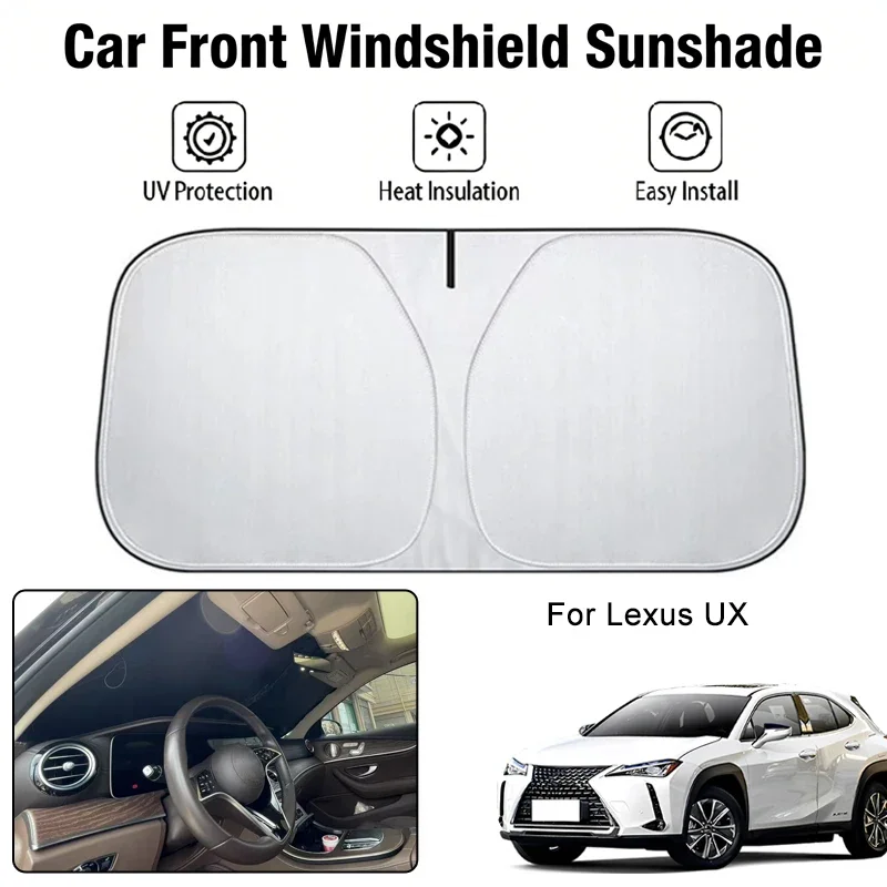 Foldable Car Windshield Sun Shade UV Block Heat Insulation For Lexus UX Interior Protection Accessories
Foldable Car Windshield Sun Shade UV Block Heat Insulation For Lexus UX Interior Protection Accessories