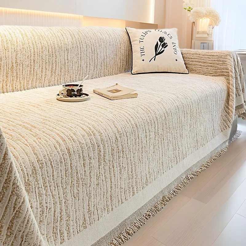Chenille Sofa Towel with Tassels, Slipcovers L-shaped ,Anti-catch Anti-slip,Soft and Comfortable,Sofa Towel for Living Room
Chenille Sofa Towel with Tassels, Slipcovers L-shaped ,Anti-catch Anti-slip,Soft and Comfortable,Sofa Towel for Living Room