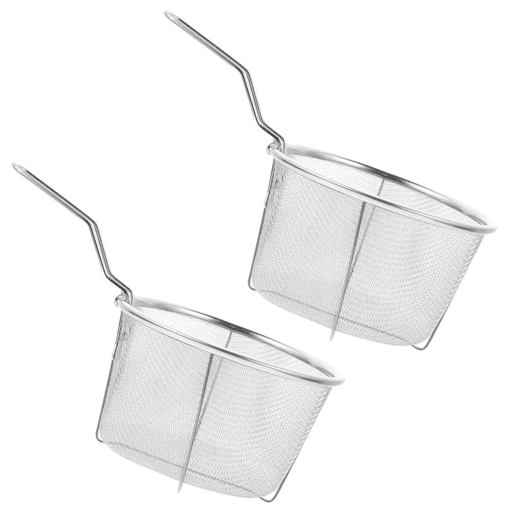 2pcs Oil Strip Basket Stainless Deep Fry Mesh Container For French Fries Chicken Wings Snacks Cooking Hot Pot Strainer
2pcs Oil Strip Basket Stainless Deep Fry Mesh Container For French Fries Chicken Wings Snacks Cooking Hot Pot Strainer