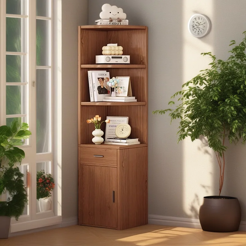 Corner Cabinet Solid Wood Triangle Shelf Living Room Bedroom Corner Storage Cabinet Wall Side
Corner Cabinet Solid Wood Triangle Shelf Living Room Bedroom Corner Storage Cabinet Wall Side