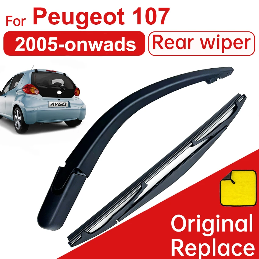 12" Rear Windscreen Wiper Arm Blade Set Kit For Peugeot 107 Toyota Aygo Citroen C1 85241-0H010 Back Wiper Blade Arm
12" Rear Windscreen Wiper Arm Blade Set Kit For Peugeot 107 Toyota Aygo Citroen C1 85241-0H010 Back Wiper Blade Arm
