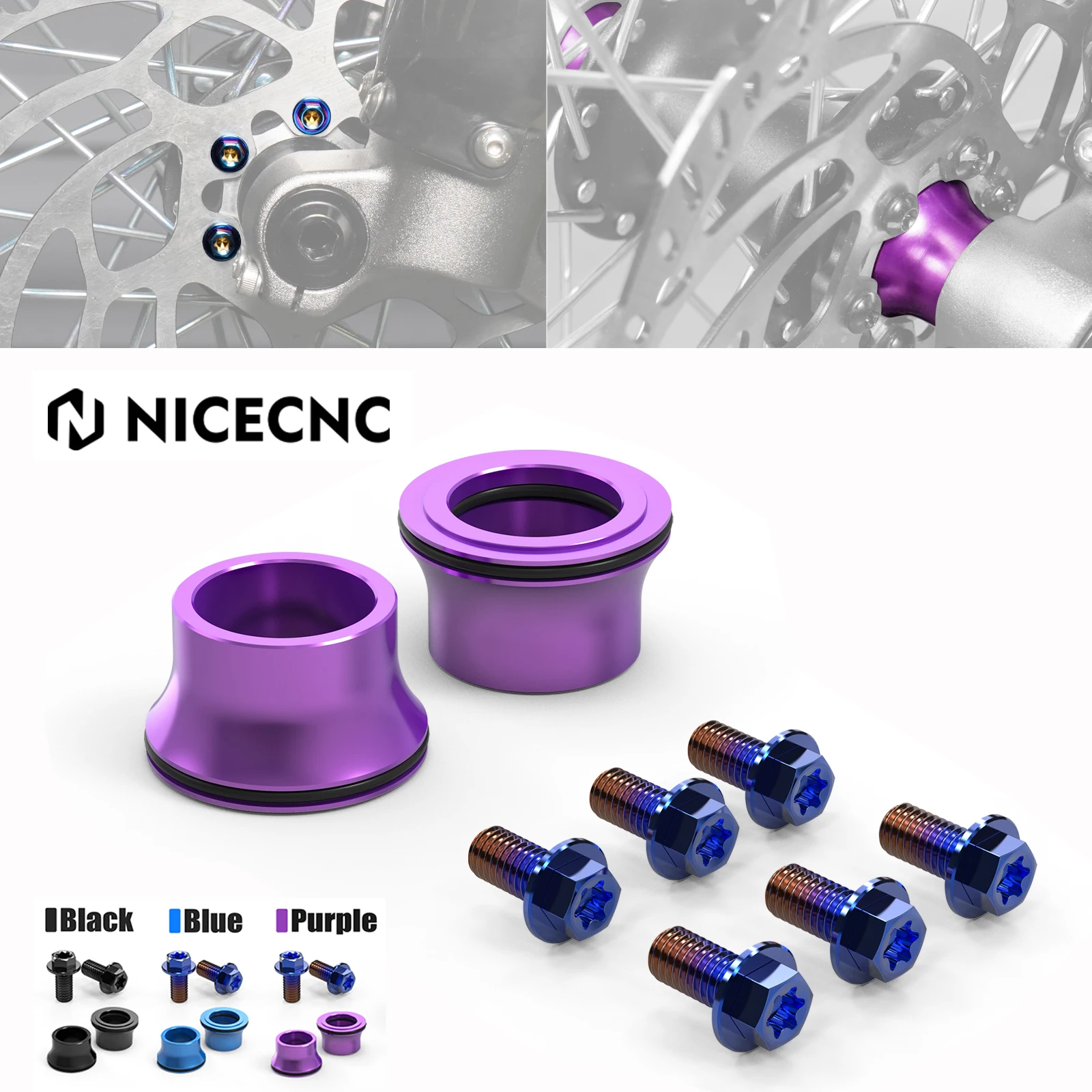 For Surron light bee X S L1E 2024 Segway X160 X260 Sur-ron M5*10 Front Brake Disc Pad Screws & Front Wheel Spacers Hub Collars
For Surron light bee X S L1E 2024 Segway X160 X260 Sur-ron M5*10 Front Brake Disc Pad Screws & Front Wheel Spacers Hub Collars