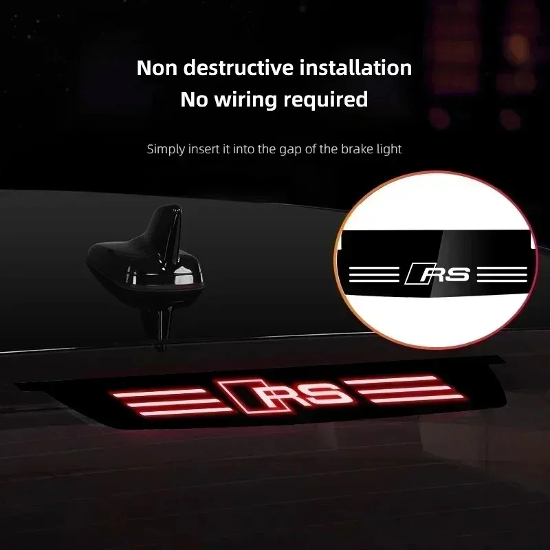 Car Emblem Brake Light Projection Board Sticker Decal Accessories For Audi Quattro RS S Line A3 A5 A4L A6L B8 8P 8V B6 Q5 Q7 Q3
Car Emblem Brake Light Projection Board Sticker Decal Accessories For Audi Quattro RS S Line A3 A5 A4L A6L B8 8P 8V B6 Q5 Q7 Q3