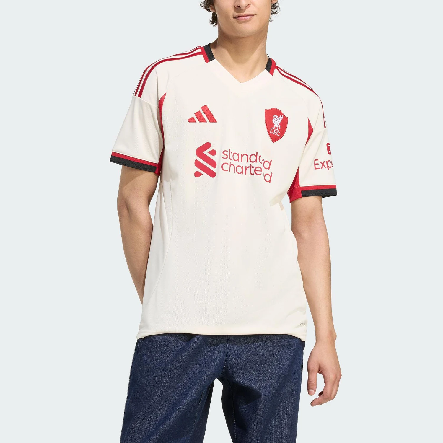 Adidas Originals LIVERPOOL Men's Breathable Soccer Match Short Sleeve JV6487
Adidas Originals LIVERPOOL Men's Breathable Soccer Match Short Sleeve JV6487