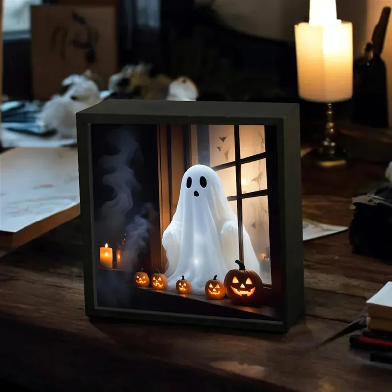 AB41-Ghost Doll Light Ghost Emerging From Window Night Lamp For Halloween Home Decor Soft Eerie Glow
AB41-Ghost Doll Light Ghost Emerging From Window Night Lamp For Halloween Home Decor Soft Eerie Glow