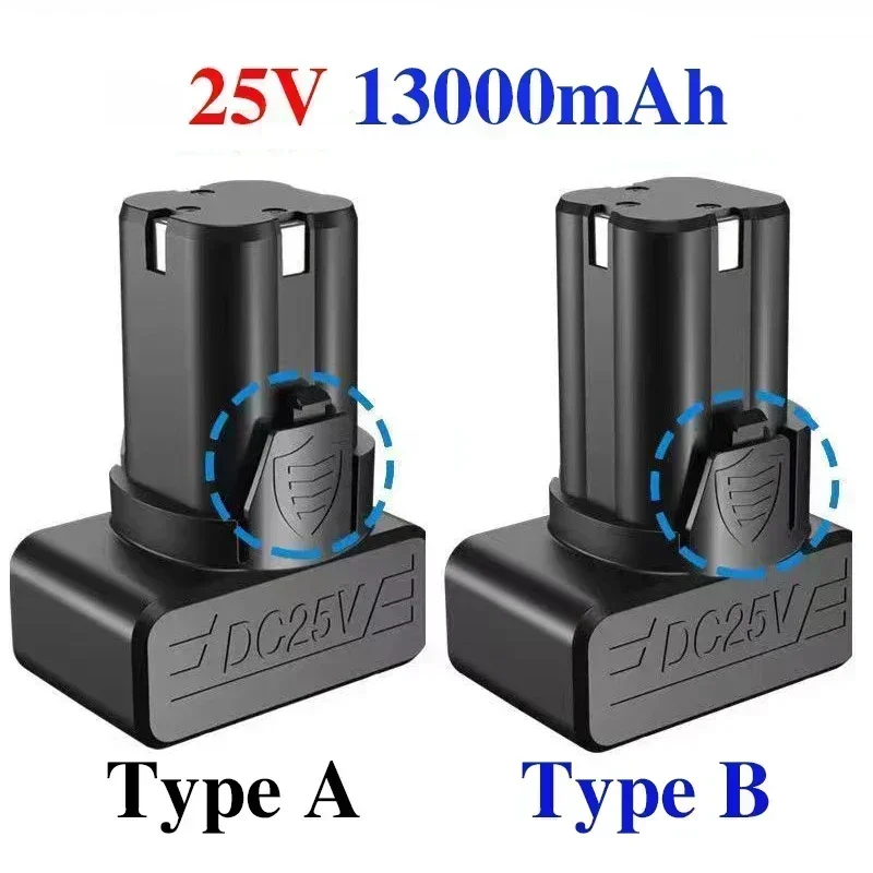 25V 13Ah Electric Screwdriver Battery Cordless Electric Drill Battery Cordless Screwdriver Wrench Electric Tool Battery
25V 13Ah Electric Screwdriver Battery Cordless Electric Drill Battery Cordless Screwdriver Wrench Electric Tool Battery