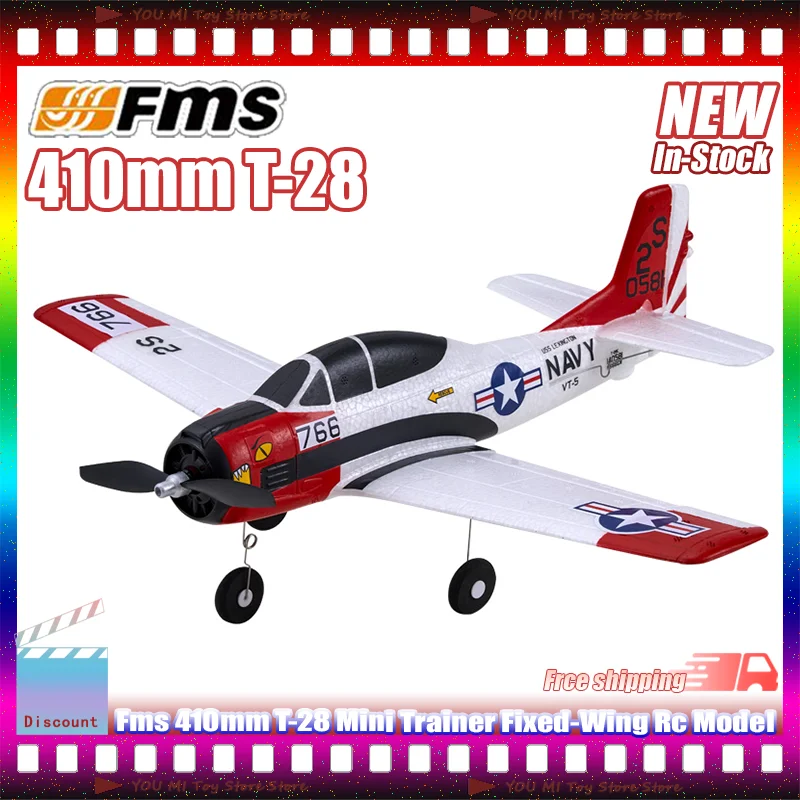 Fms 410 мм T-28 Мини-тренажер с фиксированным крылом Радиоуправляемая модель самолета для начинающих с гироскопом Возврат одной клавишей Крытый Открытый Летающие детские игрушки Подарки
Fms 410 мм T-28 Мини-тренажер с фиксированным крылом Радиоуправляемая модель самолета для начинающих с гироскопом Возврат одной клавишей Крытый Открытый Летающие детские игрушки Подарки