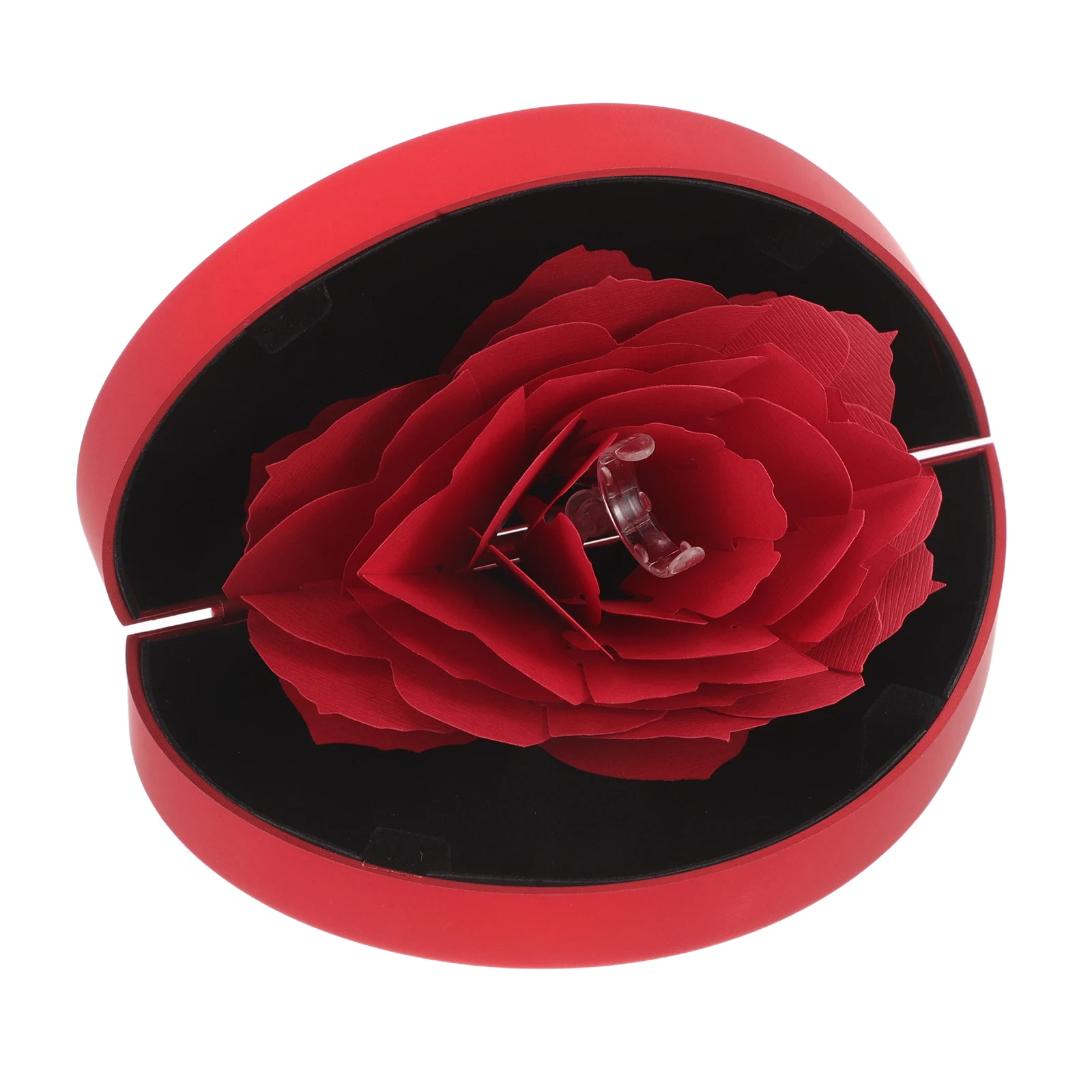 Heart Shaped Ring Box Preserved Rose Rotating Design Valentines Engagement Gift Wedding Travel Jewelry Container ganizer
Heart Shaped Ring Box Preserved Rose Rotating Design Valentines Engagement Gift Wedding Travel Jewelry Container ganizer