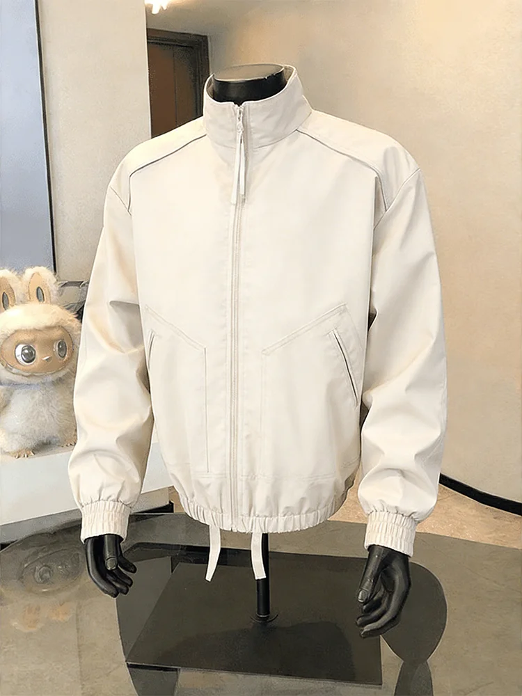 Мужская куртка-бомбер свободного кроя для весны и осени: водонепроницаемая, ветрозащитная, пылезащитная, повседневная верхняя одежда
Мужская куртка-бомбер свободного кроя для весны и осени: водонепроницаемая, ветрозащитная, пылезащитная, повседневная верхняя одежда