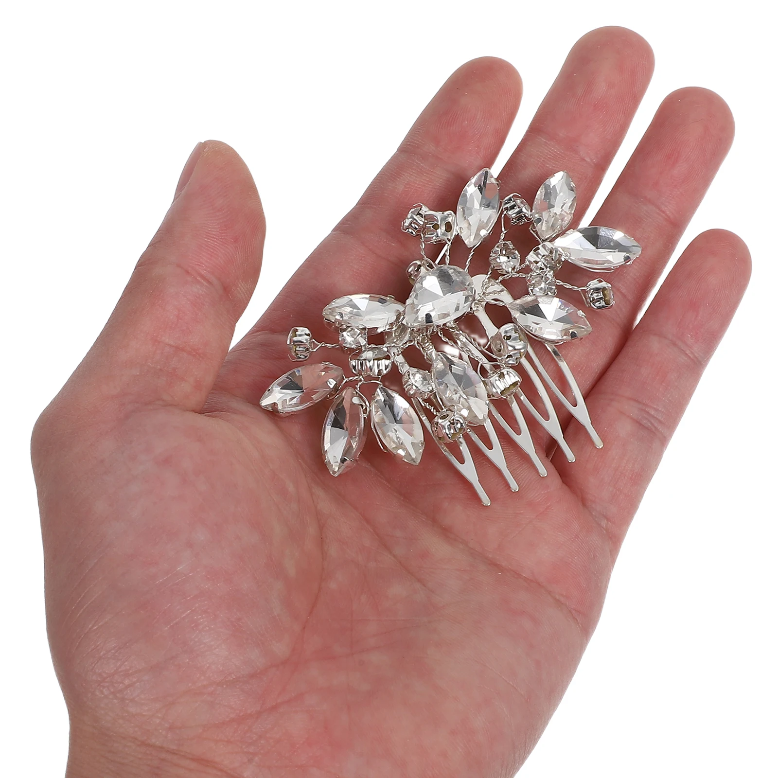 2 Pcs Hair Comb Accessories Bride Headpiece Bridal Headwear Decorative Headdress Rhinestone Accessory European and American
2 Pcs Hair Comb Accessories Bride Headpiece Bridal Headwear Decorative Headdress Rhinestone Accessory European and American