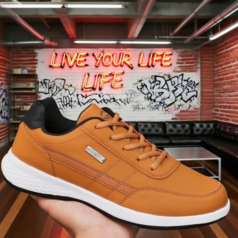 New Men's Sneakers Fashionable Breathable Non Slip Board Shoes Comfortable Outdoor Walking in Summer Men's Trendy Sports Shoes
New Men's Sneakers Fashionable Breathable Non Slip Board Shoes Comfortable Outdoor Walking in Summer Men's Trendy Sports Shoes