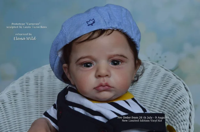 With Belly 22inches Reborn Doll Boy Cameron Toddler Boy Doll High Quality Hand Painted
With Belly 22inches Reborn Doll Boy Cameron Toddler Boy Doll High Quality Hand Painted