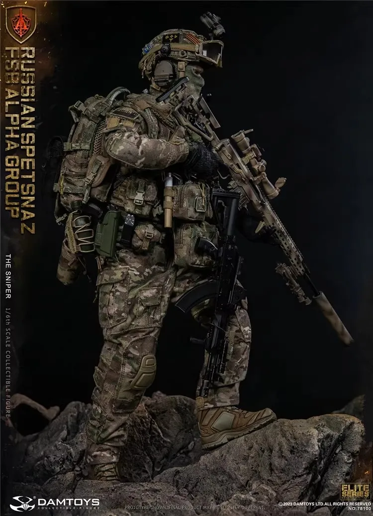 DAMTOYS 78100 1/6 FSB Alpha Group of the Russian Federal Security Service Full Set 12'' Action Figures Doll Model Toy In Stock
DAMTOYS 78100 1/6 FSB Alpha Group of the Russian Federal Security Service Full Set 12'' Action Figures Doll Model Toy In Stock