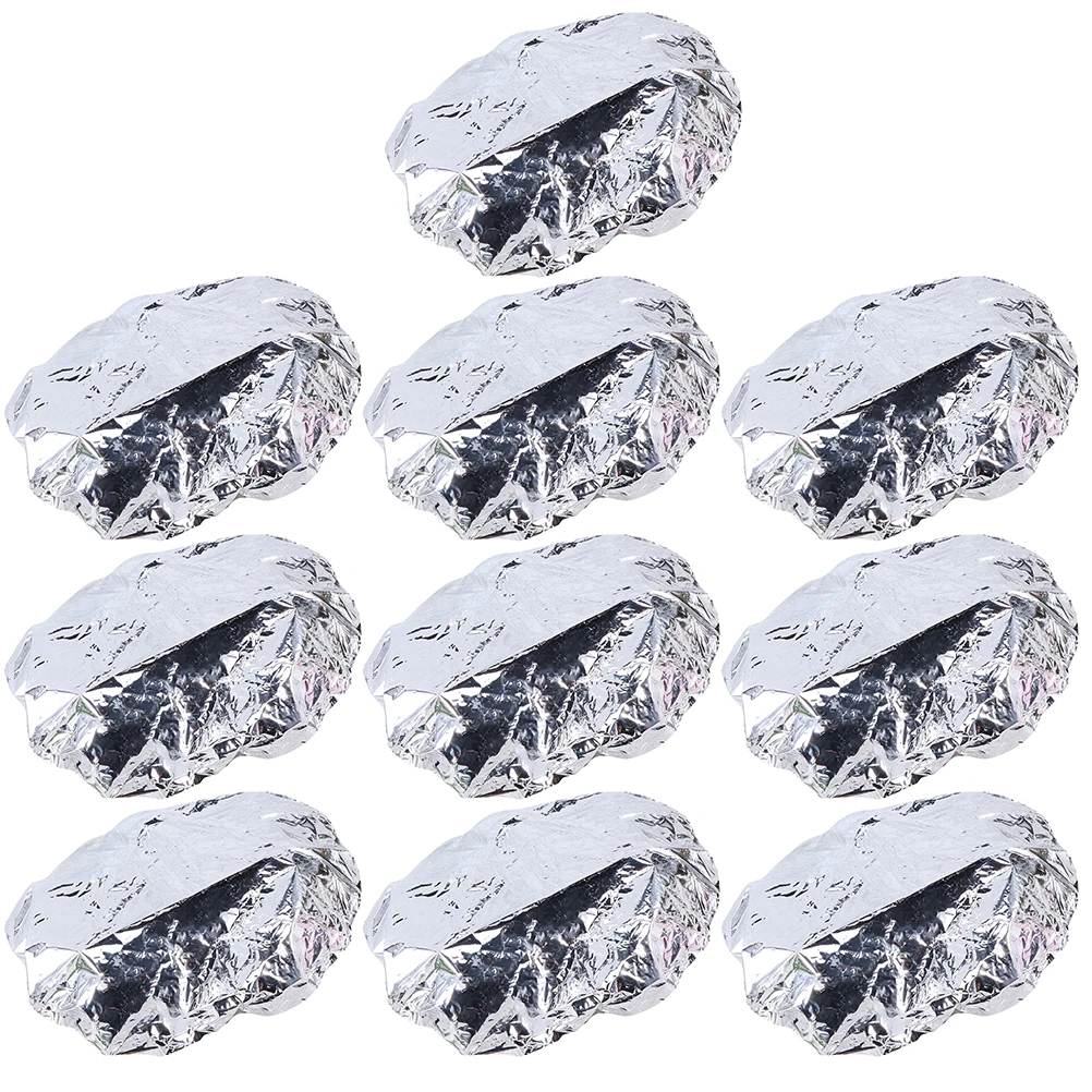10pcs Aluminum Heat Insulation Dustproof Hair Heated Cap Treatment Spa Styling Hat Silver Hair Heat Cap Fits Most
10pcs Aluminum Heat Insulation Dustproof Hair Heated Cap Treatment Spa Styling Hat Silver Hair Heat Cap Fits Most