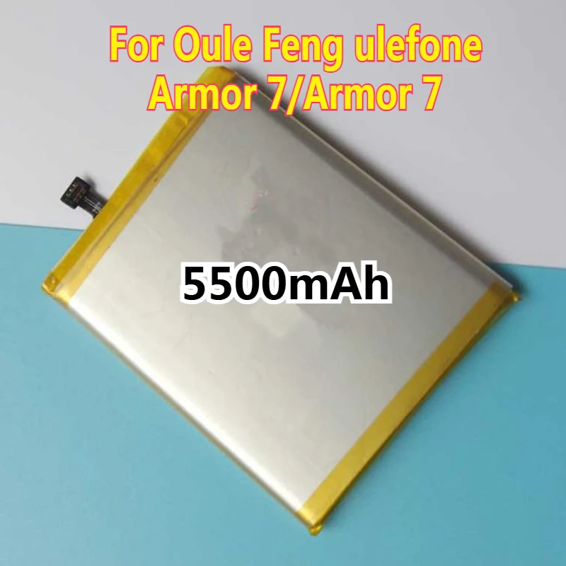 Аккумуляторы для мобильных телефонов емкостью 5500 мАч для Oule Feng Ulefone Armor 7/Armor 7, встроенный аккумулятор, аккумуляторная плата для мобильного телефона 
Аккумуляторы для мобильных телефонов емкостью 5500 мАч для Oule Feng Ulefone Armor 7/Armor 7, встроенный аккумулятор, аккумуляторная плата для мобильного телефона