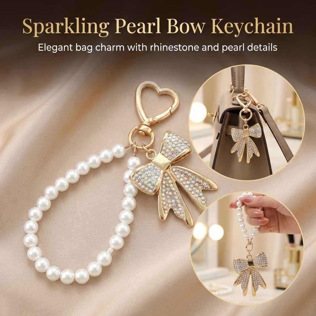 Bowknot Phone Charm With Rhinestone Heart Pendant Mobile Phone Straps For Bag Hanging Decoration
Bowknot Phone Charm With Rhinestone Heart Pendant Mobile Phone Straps For Bag Hanging Decoration
