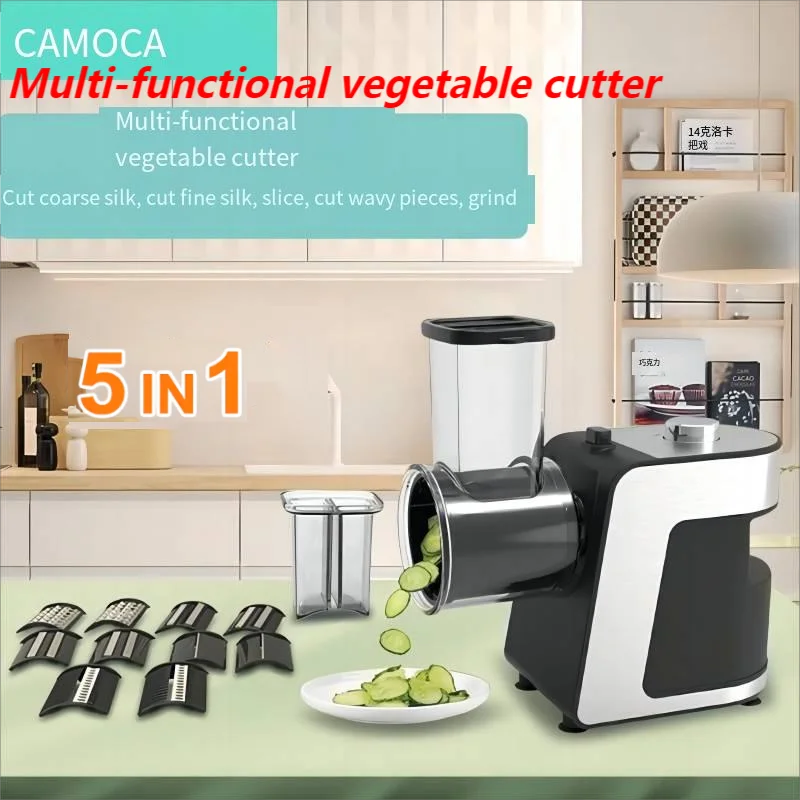Electric Vegetable Cutter, Fully Automatic And Multifunctional, Electric Vegetable Cutting Machine, Cocina Cozinha 420
Electric Vegetable Cutter, Fully Automatic And Multifunctional, Electric Vegetable Cutting Machine, Cocina Cozinha 420