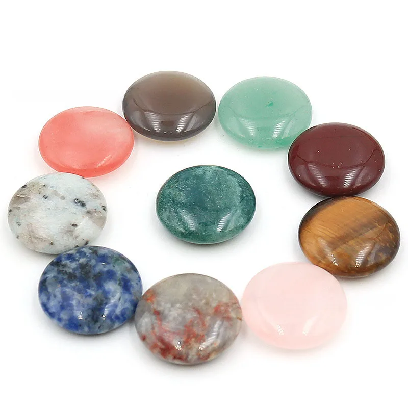 20 pcs/bag 20mm Natural Crystals Healing Stone Jewelry Accessories Round Gemstone Bead No Hole Crystal Beads for Jewelry Making
20 pcs/bag 20mm Natural Crystals Healing Stone Jewelry Accessories Round Gemstone Bead No Hole Crystal Beads for Jewelry Making