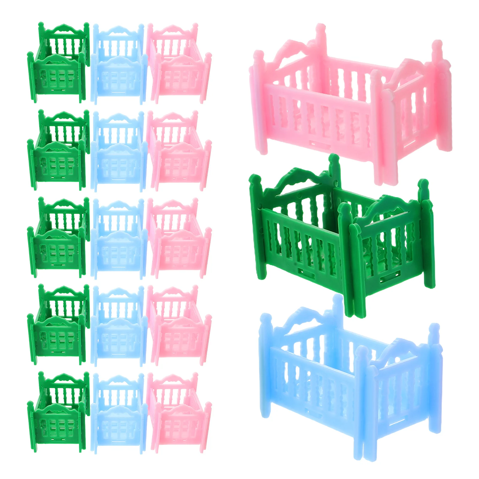 18 Pcs House Furniture Children's Simulation Bed Dollhouse Accessories Bedroom 
18 Pcs House Furniture Children's Simulation Bed Dollhouse Accessories Bedroom