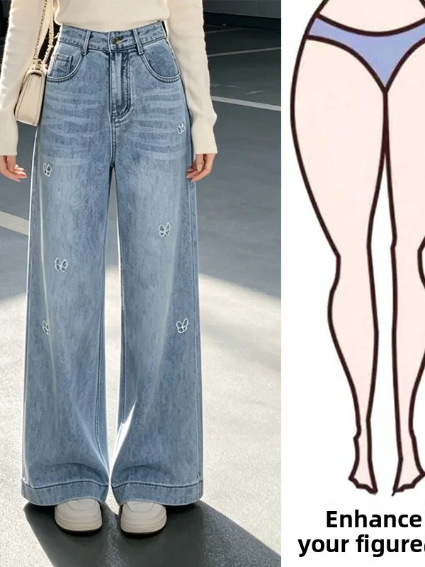 Summer New plus Size Korean Style Casual Versatile Embroidery Slim Straight Jeans Nine Point Pants Women's Jeans
Summer New plus Size Korean Style Casual Versatile Embroidery Slim Straight Jeans Nine Point Pants Women's Jeans