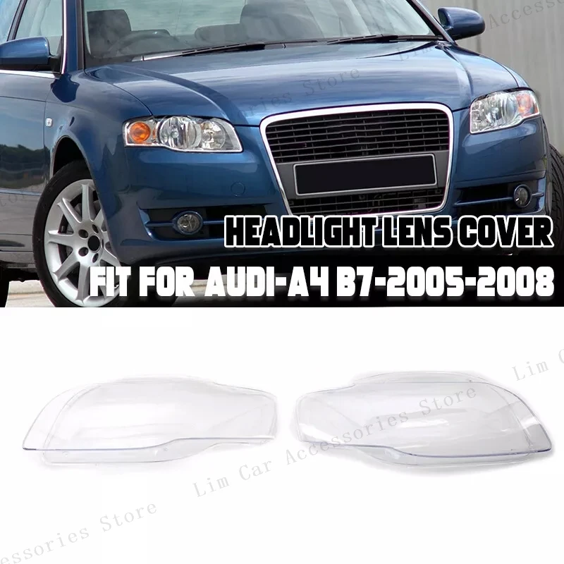 Крышка объектива передней фары для Audi A4 B7 S4 RS4 2005-2008, прозрачный абажур, крышка фары, прозрачный корпус, автомобильные аксессуары
Крышка объектива передней фары для Audi A4 B7 S4 RS4 2005-2008, прозрачный абажур, крышка фары, прозрачный корпус, автомобильные аксессуары