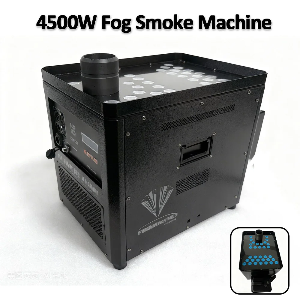 4500W Fog Smoke Jet Machine With RGB LED Light DMX Remote Control Special Equipment For Concert Dj Club Wedding Stage Lighting
4500W Fog Smoke Jet Machine With RGB LED Light DMX Remote Control Special Equipment For Concert Dj Club Wedding Stage Lighting