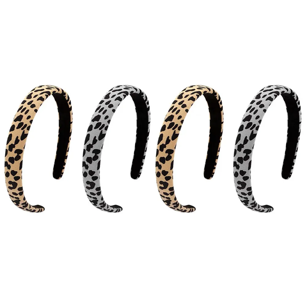 4Pcs Women's Wide Leopard Print Headband Soft Cloth Hair Hoop Stylish Comfortable Fit for Everyday Wear Travel Hair Management
4Pcs Women's Wide Leopard Print Headband Soft Cloth Hair Hoop Stylish Comfortable Fit for Everyday Wear Travel Hair Management