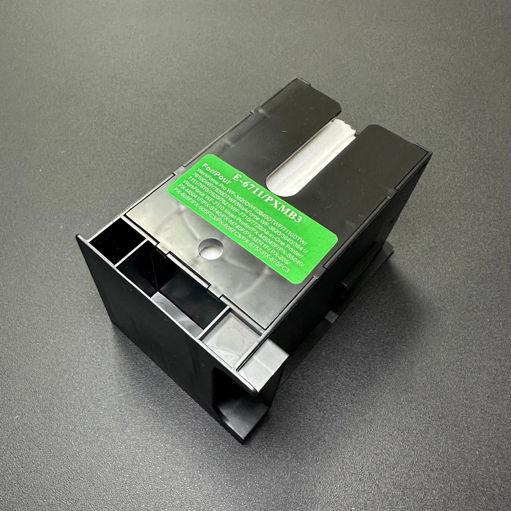 T6711/L1455 Коробка для обслуживания чернил для EPSON WF 7610 7620 7720 7110 7210 7510 7615 7710 7715 3010 3520 3530/3540/3620*1
T6711/L1455 Коробка для обслуживания чернил для EPSON WF 7610 7620 7720 7110 7210 7510 7615 7710 7715 3010 3520 3530/3540/3620*1