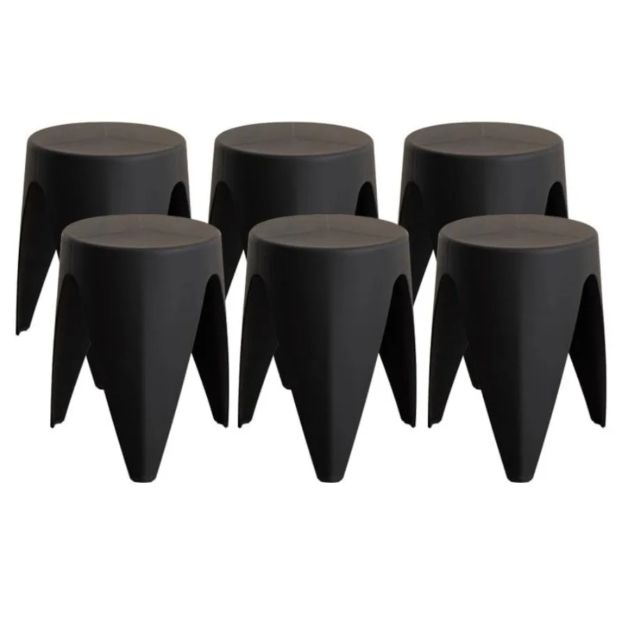 Stackable Stools Set of 2/4/6, Space-Saving Backless Dining Chairs/Stools, Load Capacity 300LB, Lightweight and Portable Plasti
Stackable Stools Set of 2/4/6, Space-Saving Backless Dining Chairs/Stools, Load Capacity 300LB, Lightweight and Portable Plasti