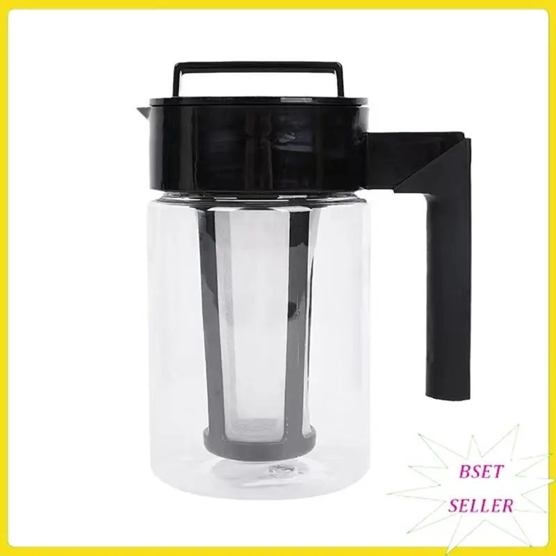 A010 1 PCS 1300Ml Cold Brew Iced Coffee Maker Airtight Seal Handle Coffee Kettle Coffee Pot As Shown Non-Slip Handle Coffee Kett
A010 1 PCS 1300Ml Cold Brew Iced Coffee Maker Airtight Seal Handle Coffee Kettle Coffee Pot As Shown Non-Slip Handle Coffee Kett