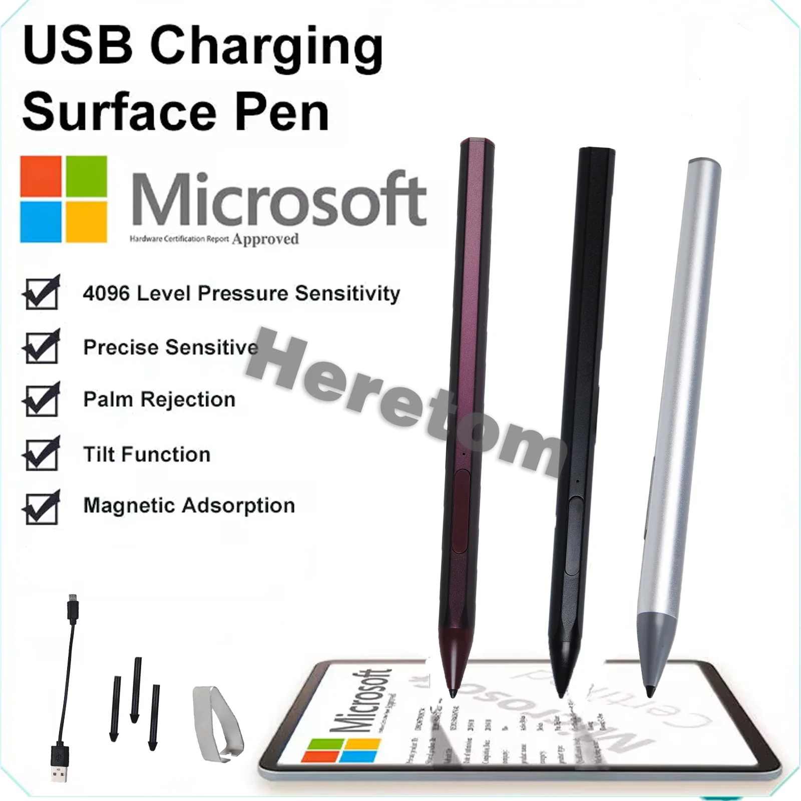 OEM 4096 ручка для измерения давления для Microsoft Surface Laptop1/2/3 ноутбук с диагональю экрана
OEM 4096 ручка для измерения давления для Microsoft Surface Laptop1/2/3 ноутбук с диагональю экрана